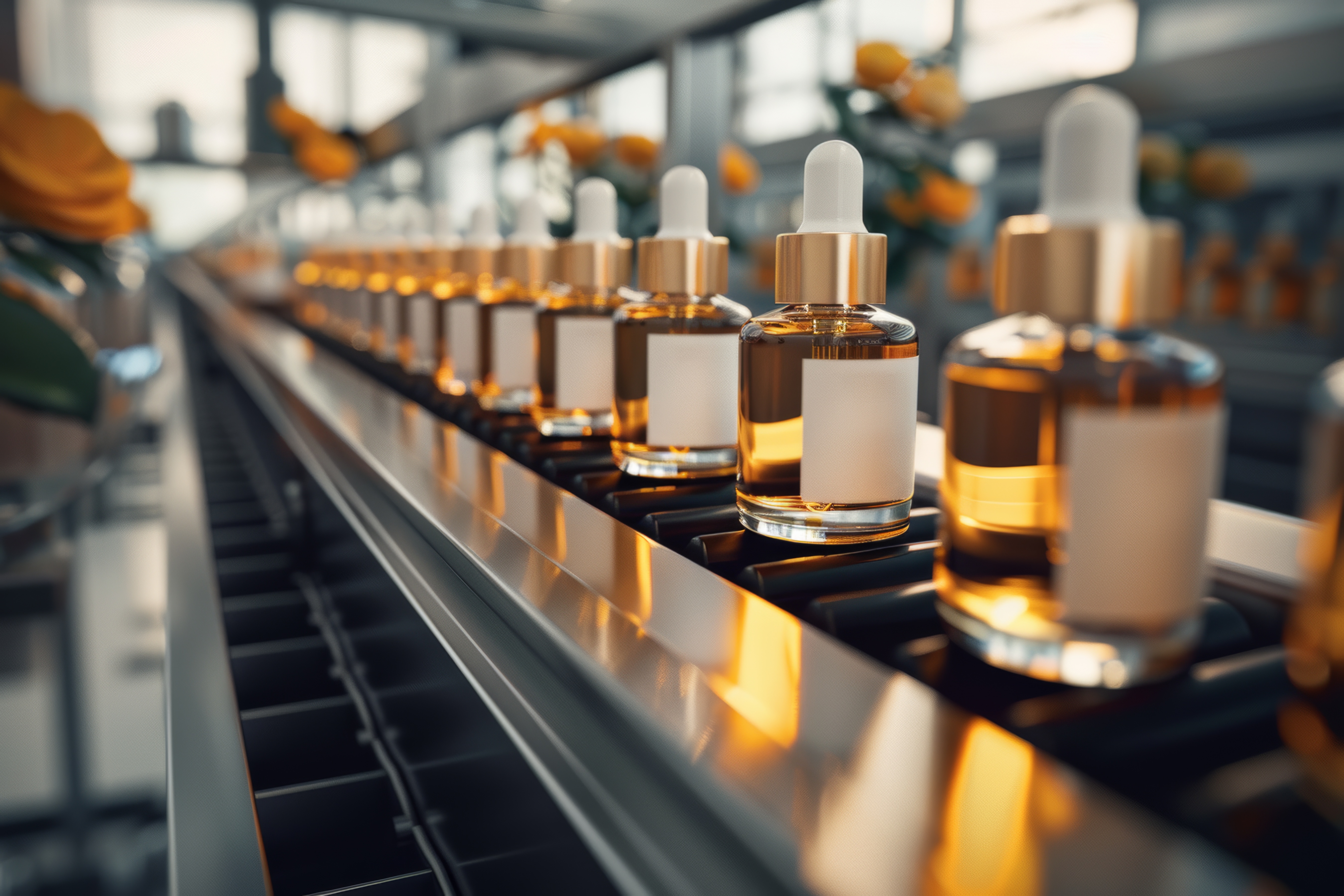 A calm, fragrant living room with warm candlelight